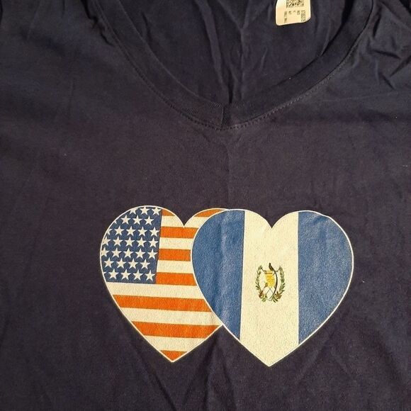 NWT Women's Small USA Guatemala Love T-Shirt - Picture 2 of 3